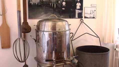 Produktionsmaskiner på Hald Ege Samlingen