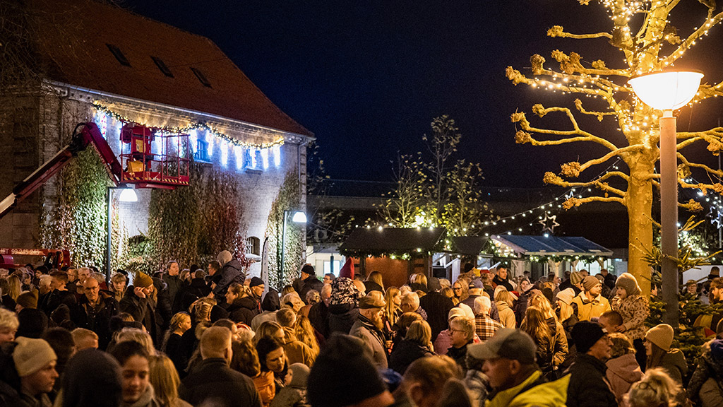 Juletræstænding i Grenaa