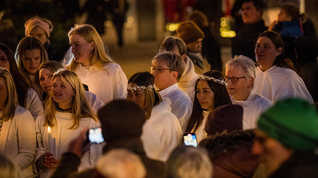 Sankta Lucia optog i Grenaa