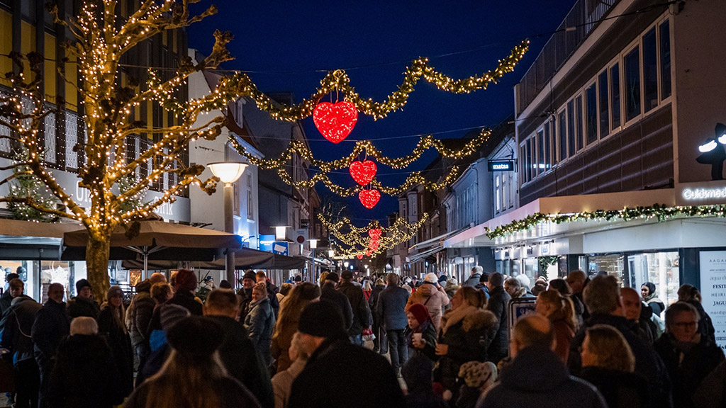 Juleoptog gennem Grenaa