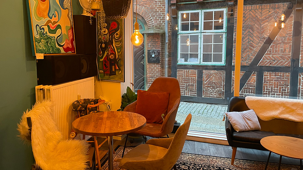 Cosy corner at Café SNAK