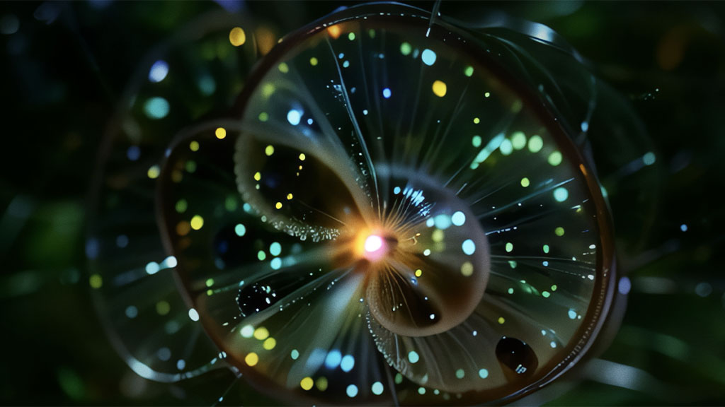 Each Branch Of Coral Holds Up The Light Of The Moon