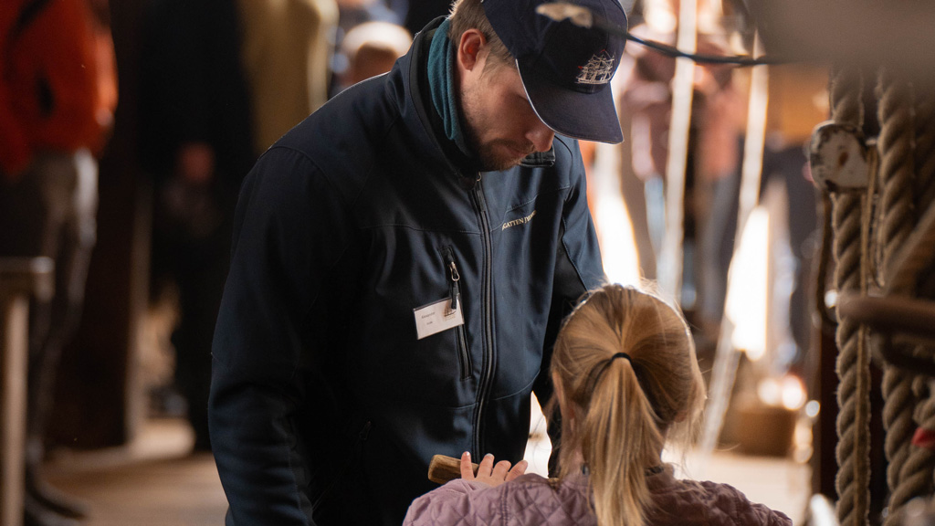 Rebslagning på Fregatten Jylland
