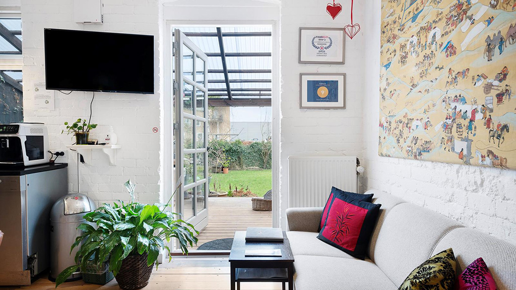 Stue hos Davaa`s Bed & Breakfast