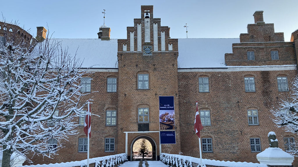 Vinter på Gammel Estrup