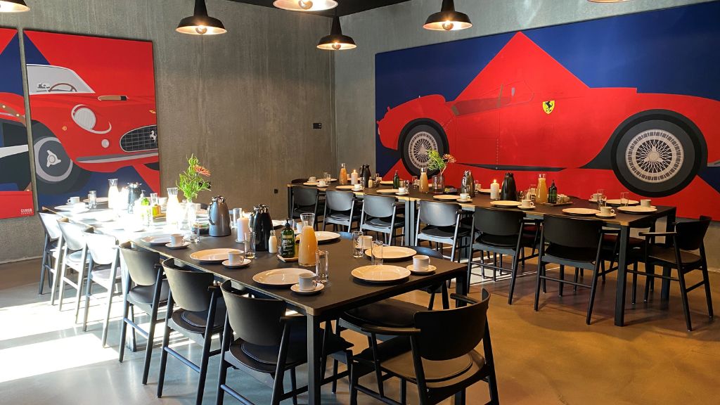 Meeting room at Gubsø Garage