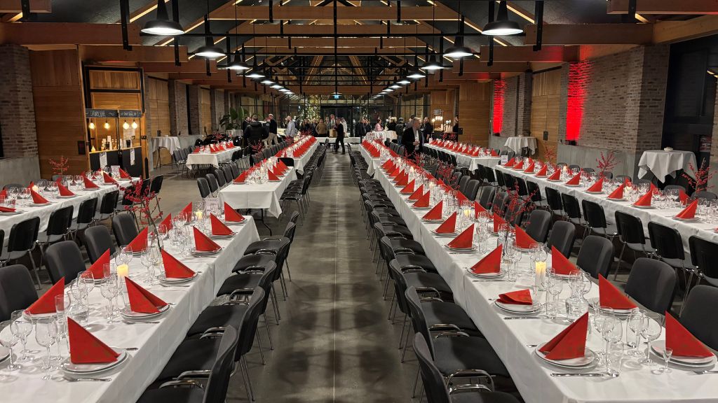 Christmas party venue at Gubsø Garage