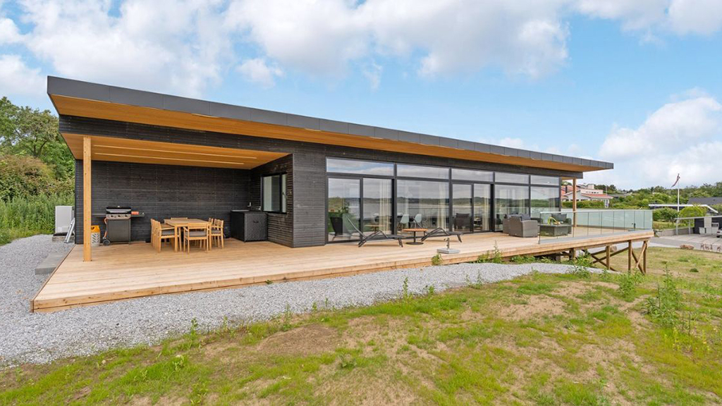 Ferienhaus bei Ebeltoft mit Sol og Strand