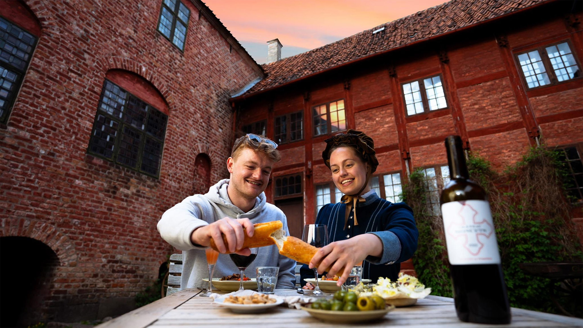 Summer evenings in Den Gamle By