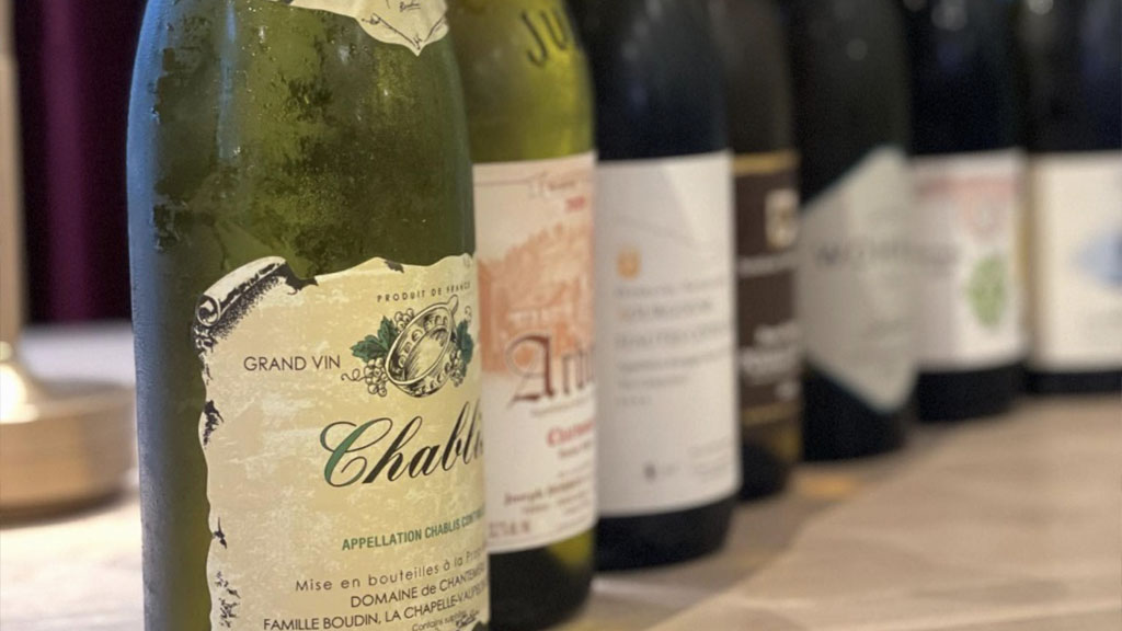 Bouchon vin og madbar - en de af vin udvalget