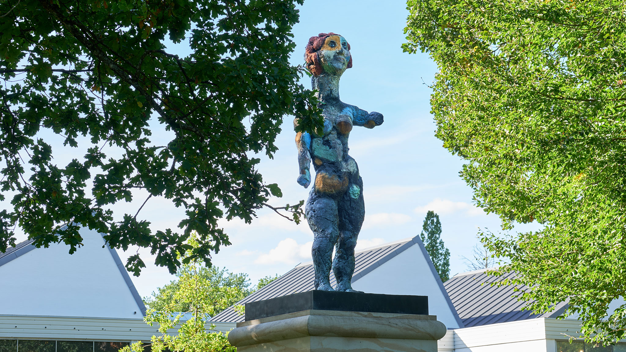 Skulptur ved Museum Jorn