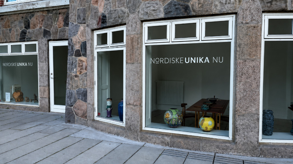 Nordiske Unika - facaden på showroom