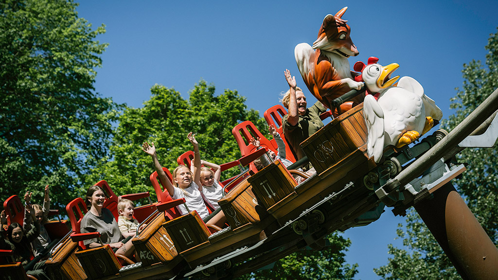 Den vilde Hønsejagt i Djurs Sommerland
