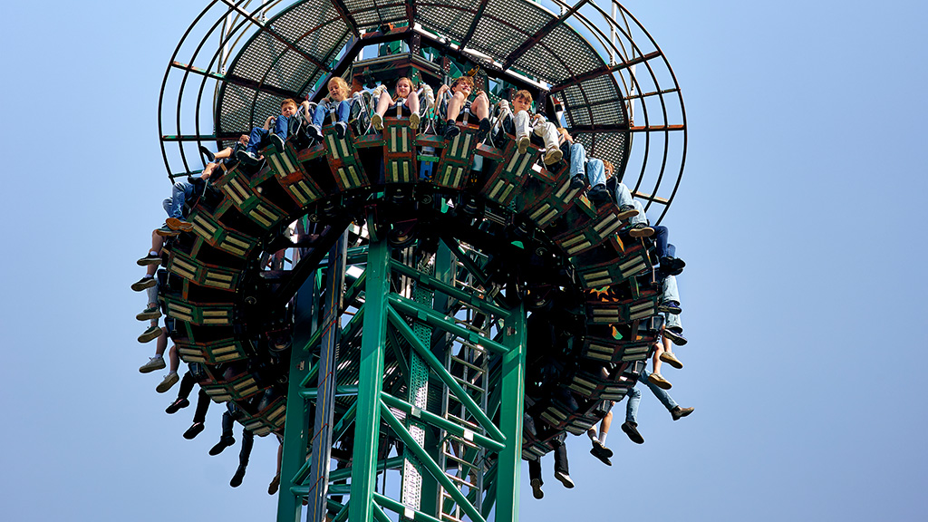 El Grito Drop Tower i Djurs Sommerland