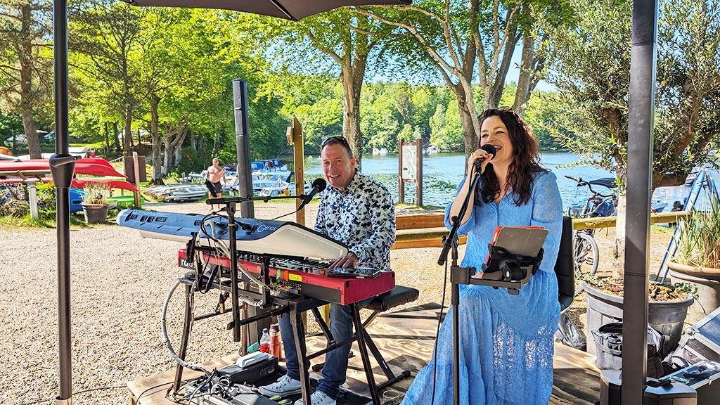 Live musik hos Skyttehusets Camping