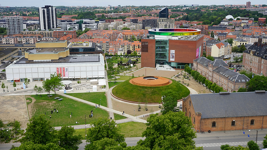 Aarhus Concert Hall, ARoS and *As Seen Below* by James Turrell
