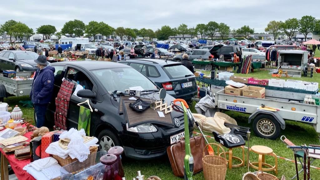 Flohmarkt und Kofferraummarkt in Viborg