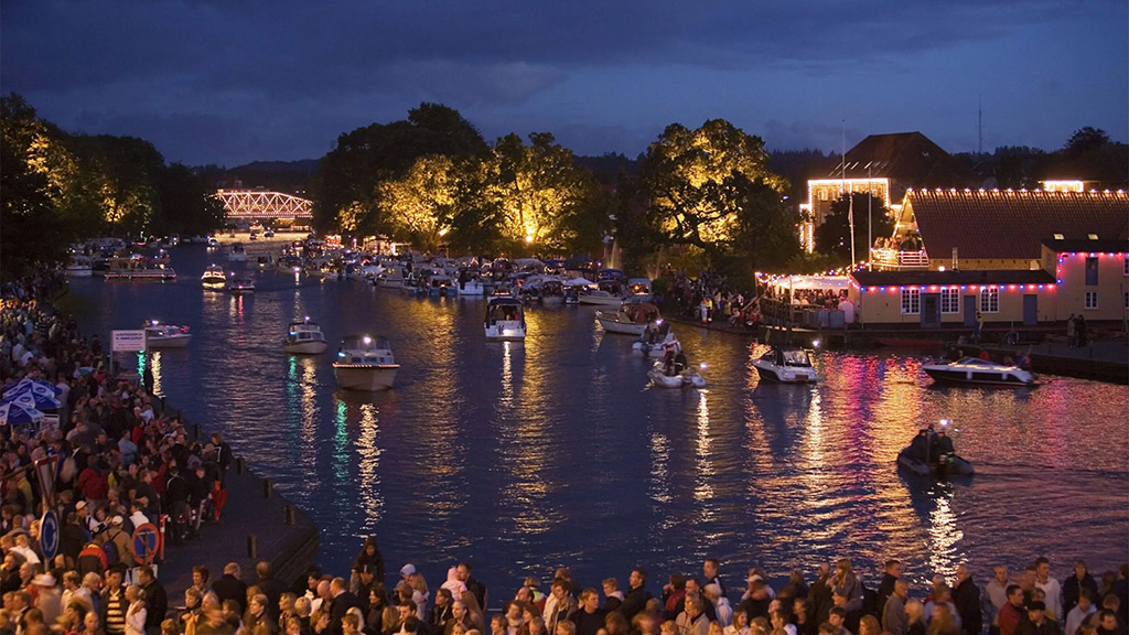 Regatta stemning i Silkeborg