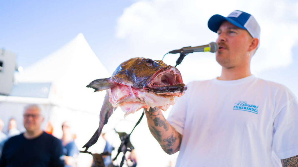 Fiskeauktion med Jakob Clausen til Food Festival