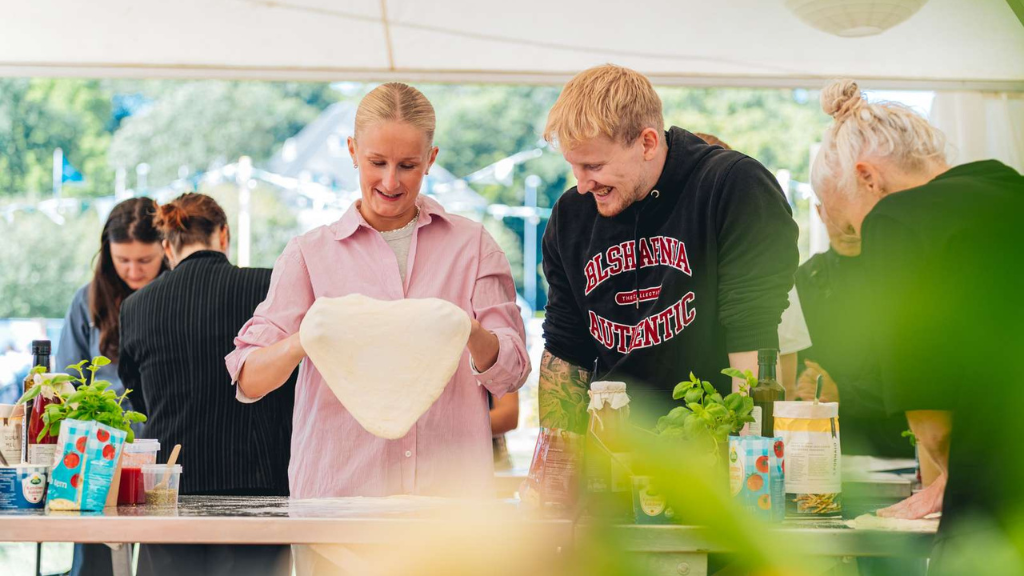 Lav en pizza til Food Festival