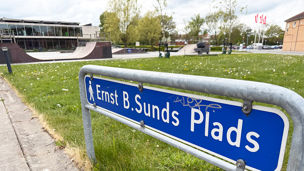 Skatepark in Hadsten