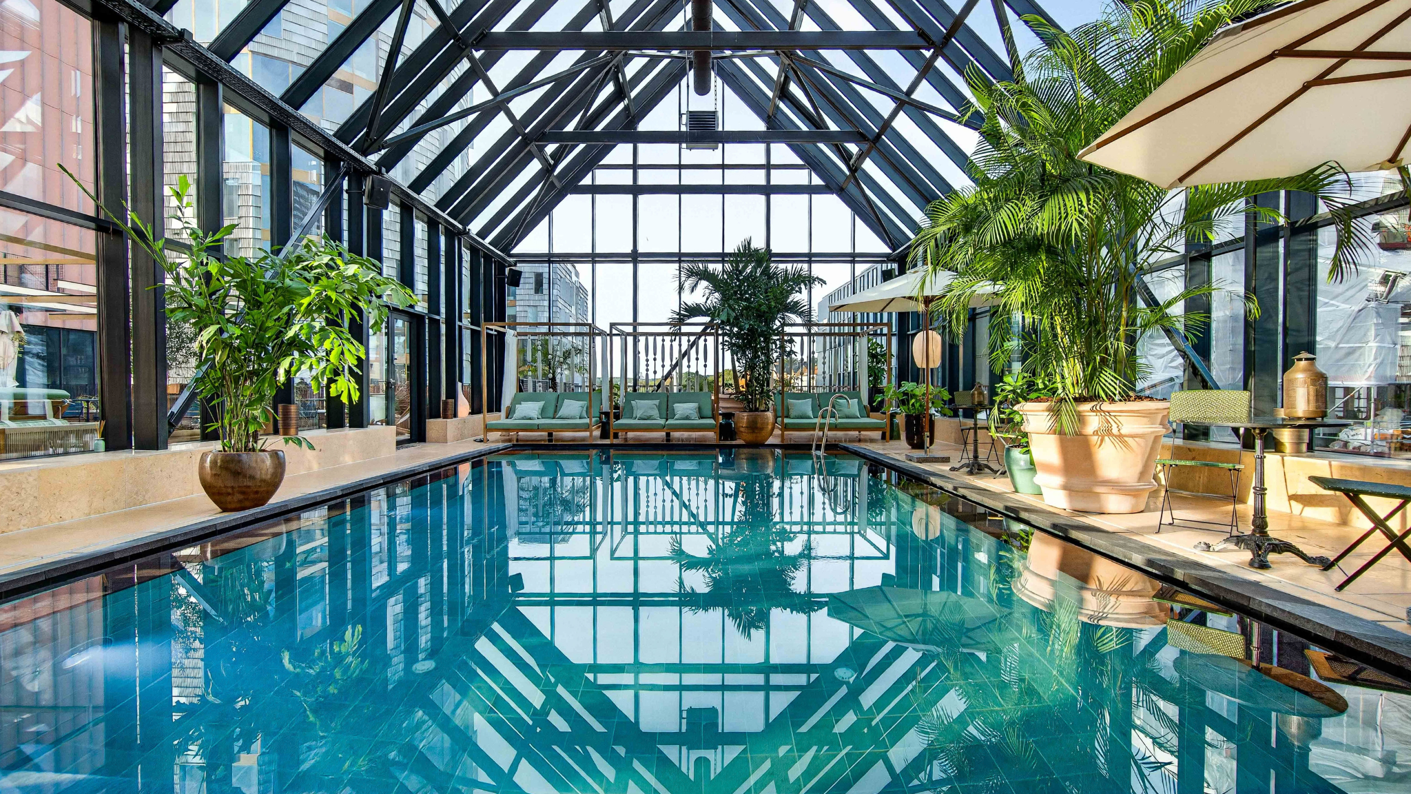 Hotel Belle Guldsmeden Aarhus pool