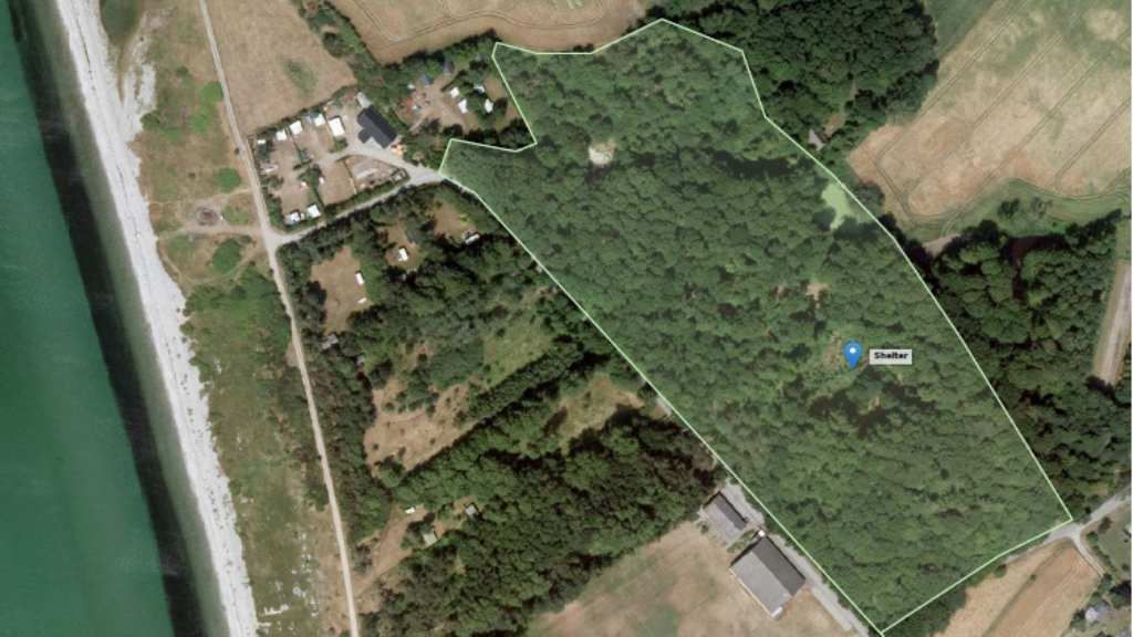 Shelter Laaddenbjerg Plantation