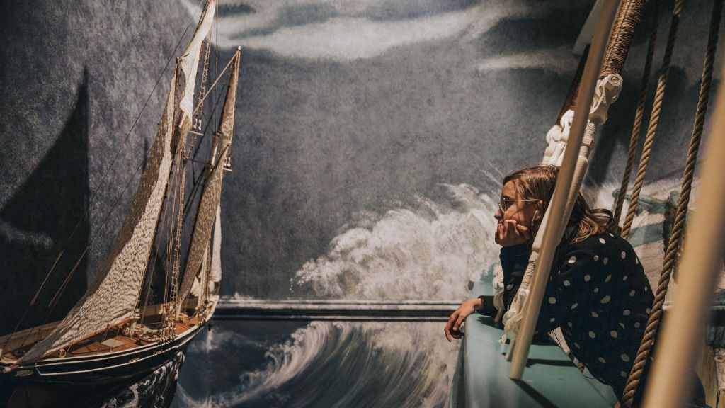 Exhibition at Marstal Søfartsmuseum on Ærø