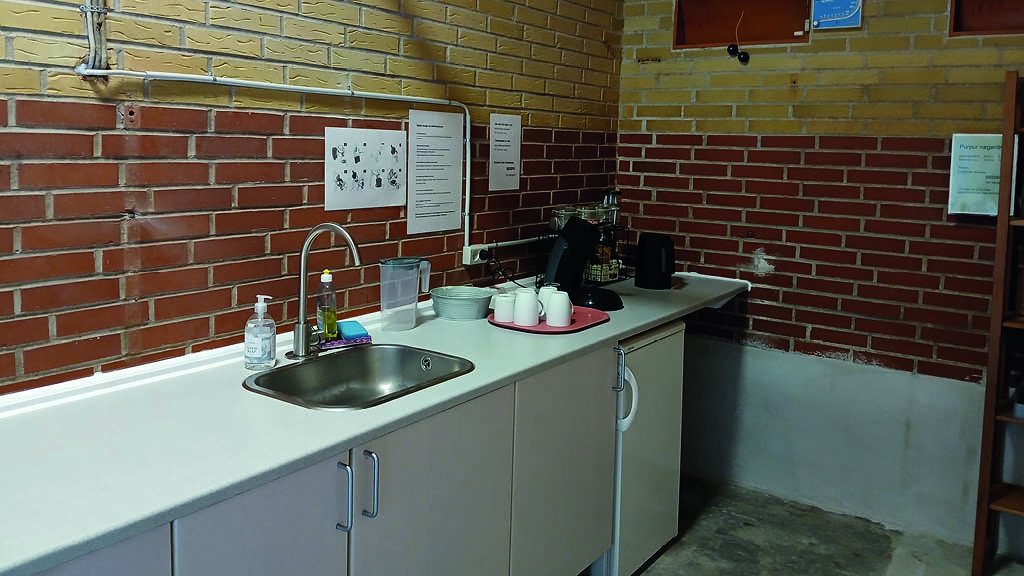 Luggage storage at Lille Søbygård