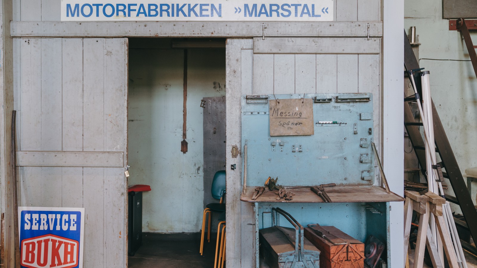 Motorsamling i Marstal på Ærø - oplevelser for hele familien