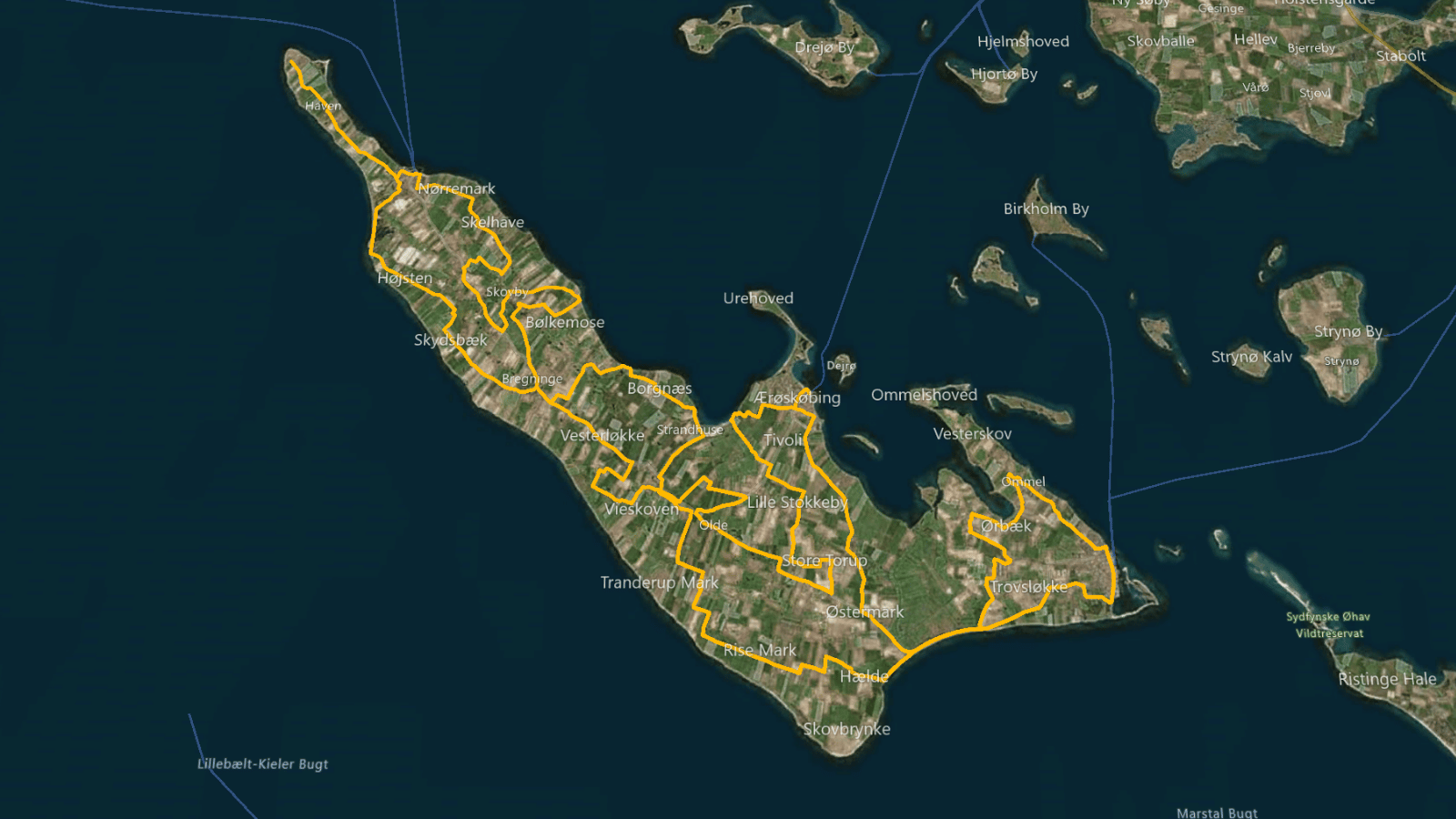Cykling på Ærø