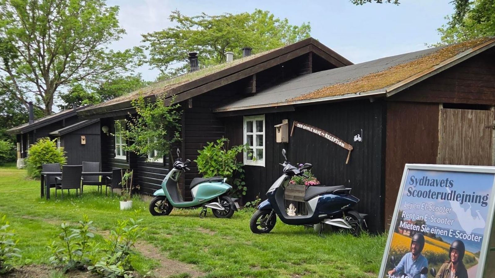 Lej el scooter på Ærø