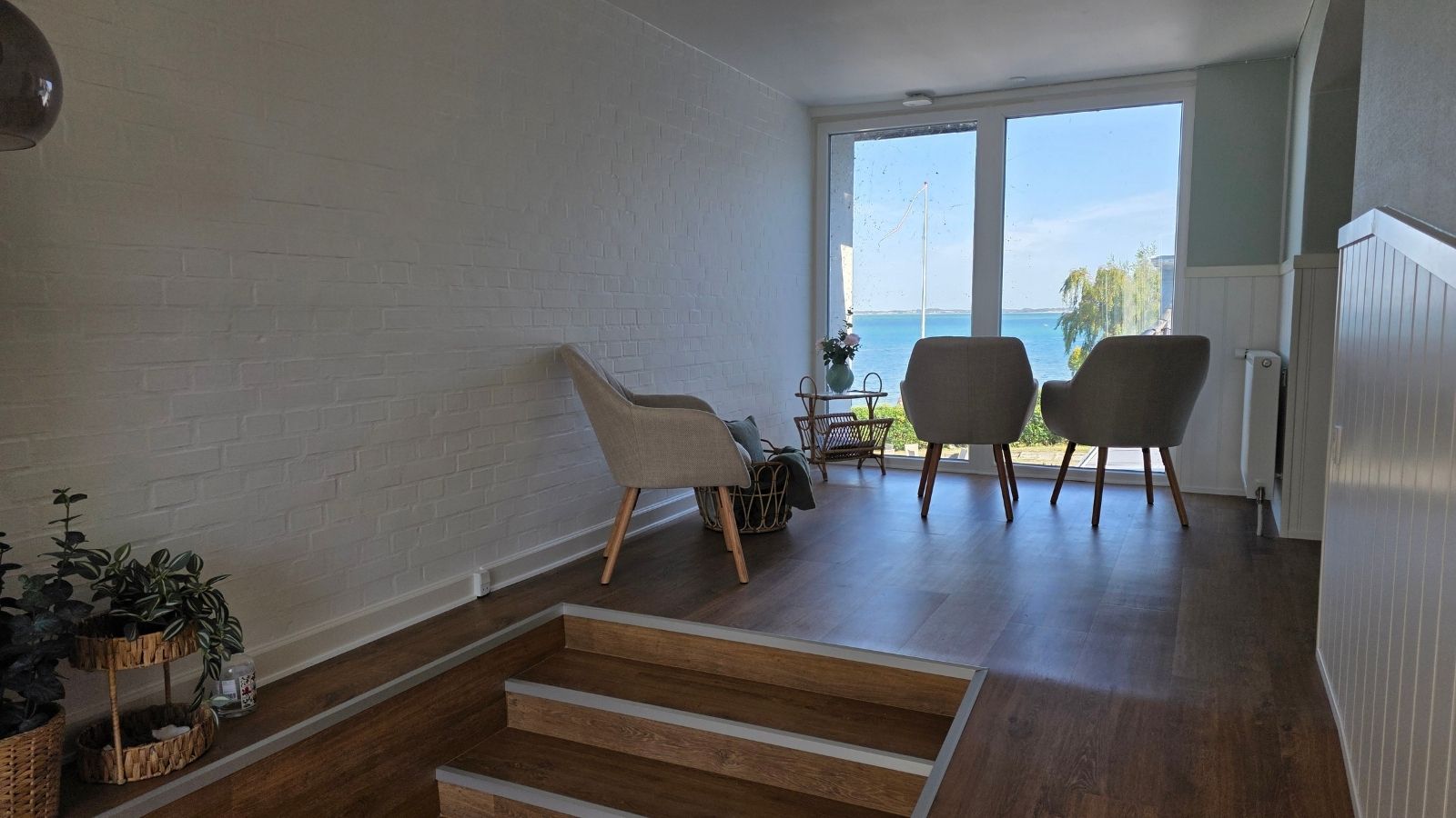 Hotel Udsigten kig til havet