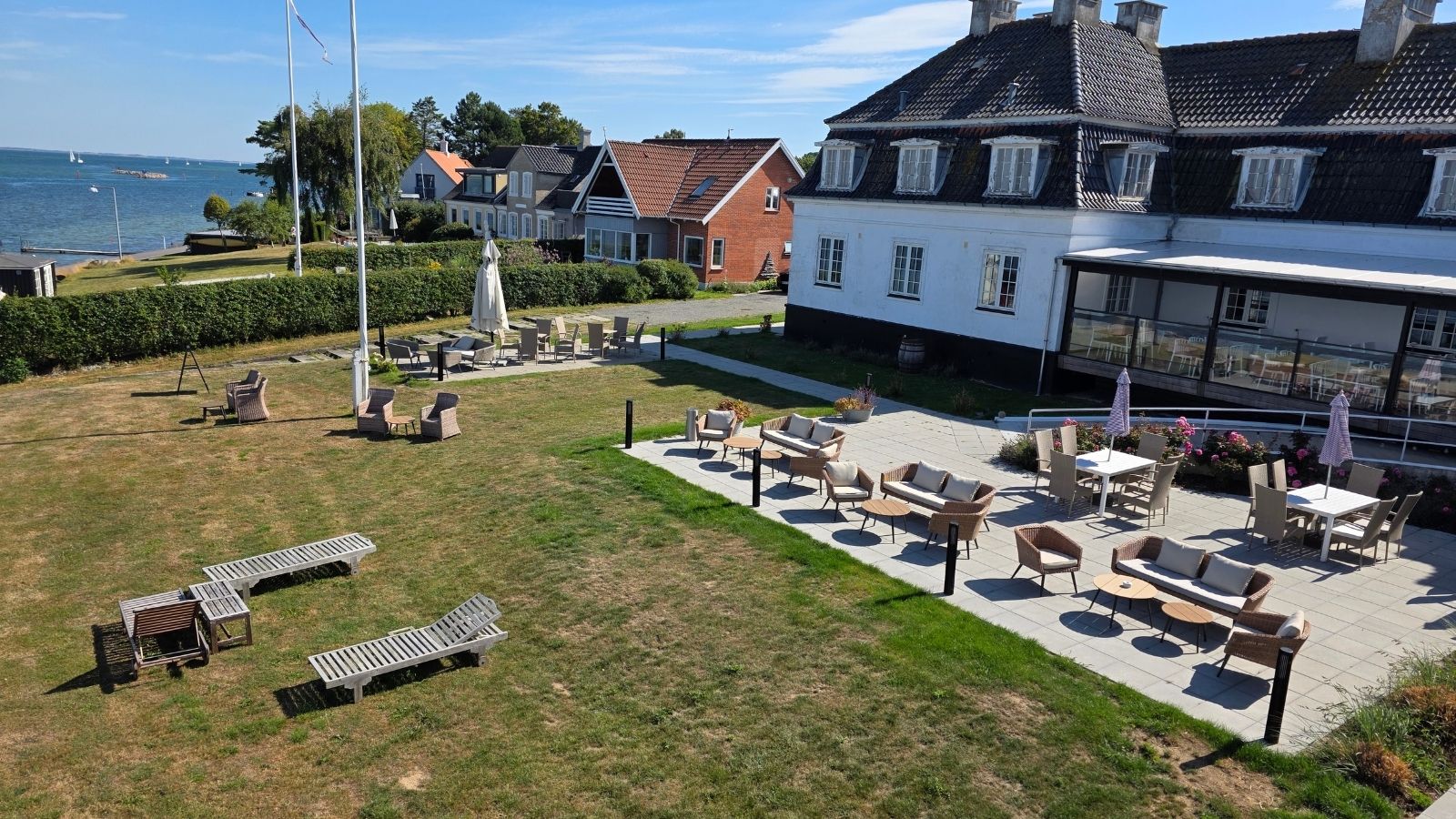 Hotel Udsigten udeområde