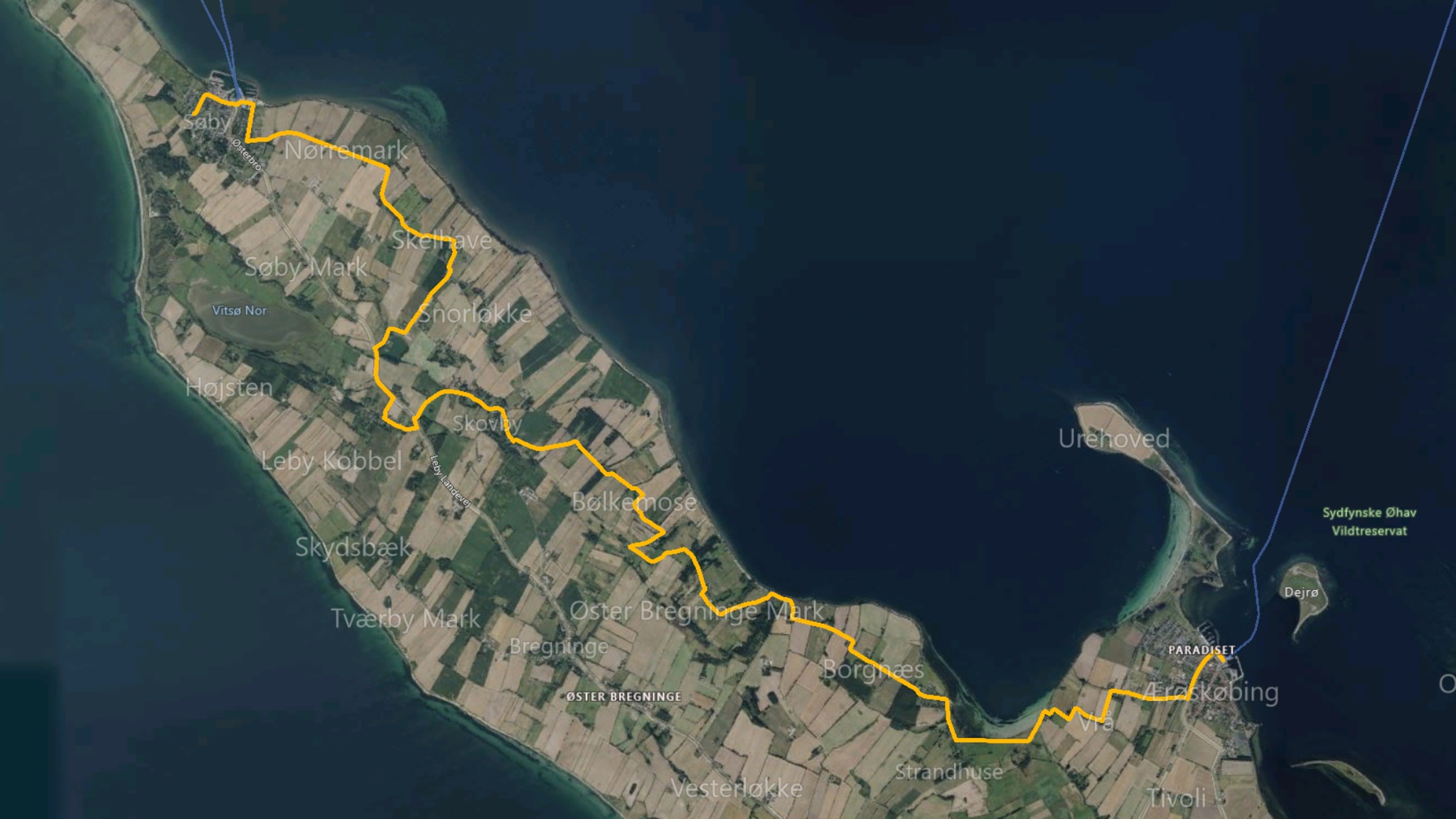 Radfahren auf Ærø