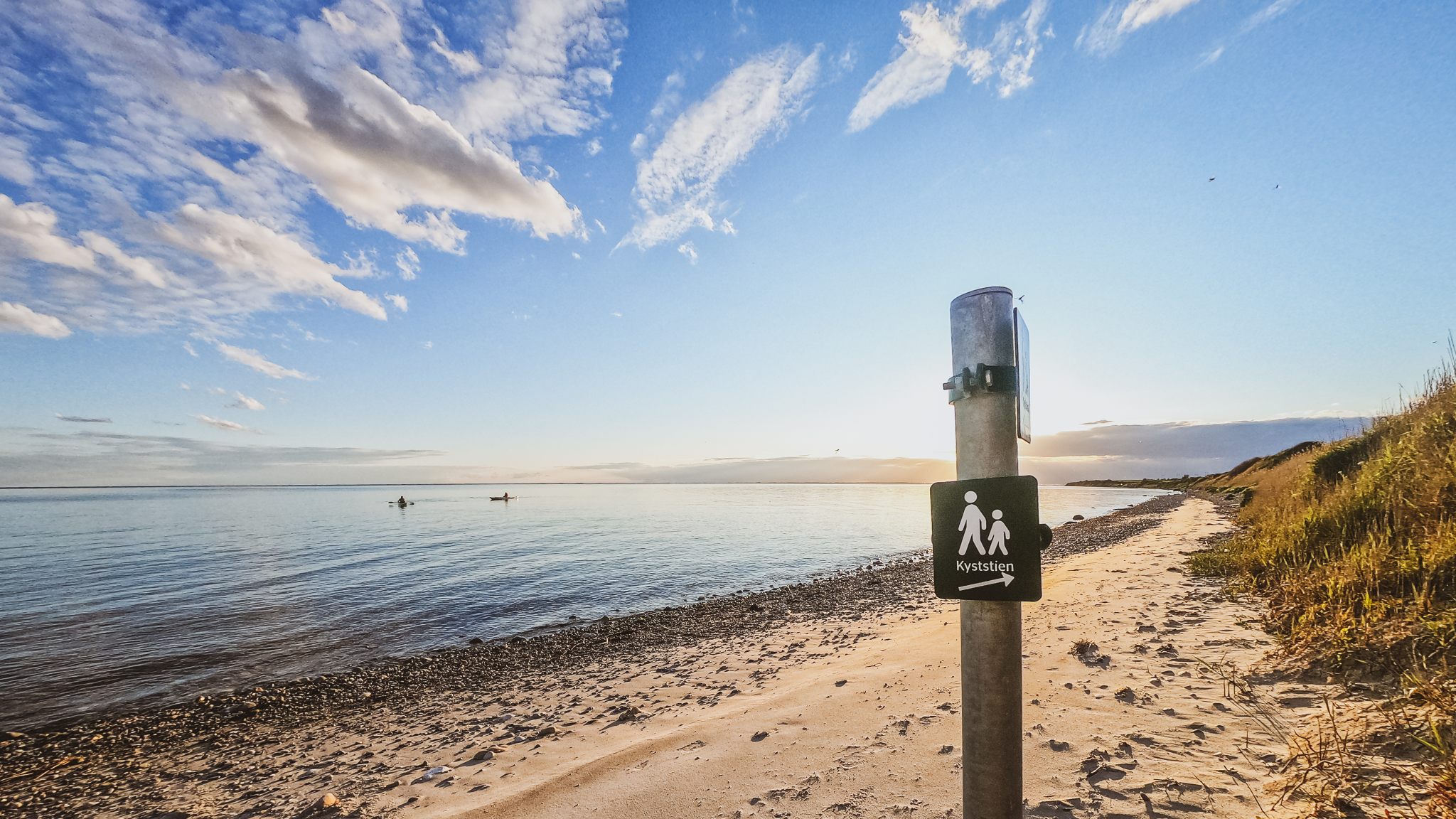 The Coastal Path on Ærø Island