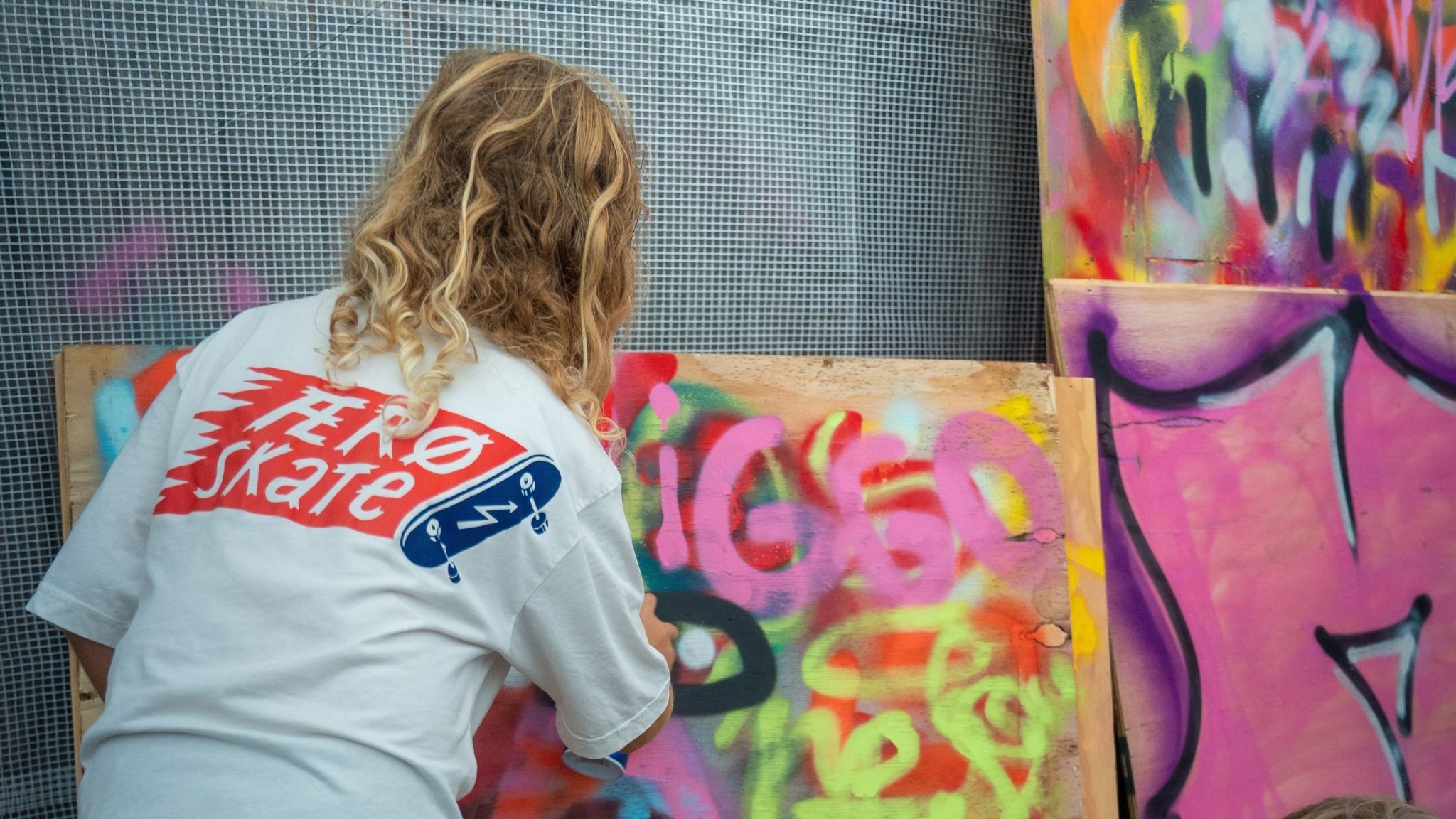 Ærø Skate Graffitiworkshop
