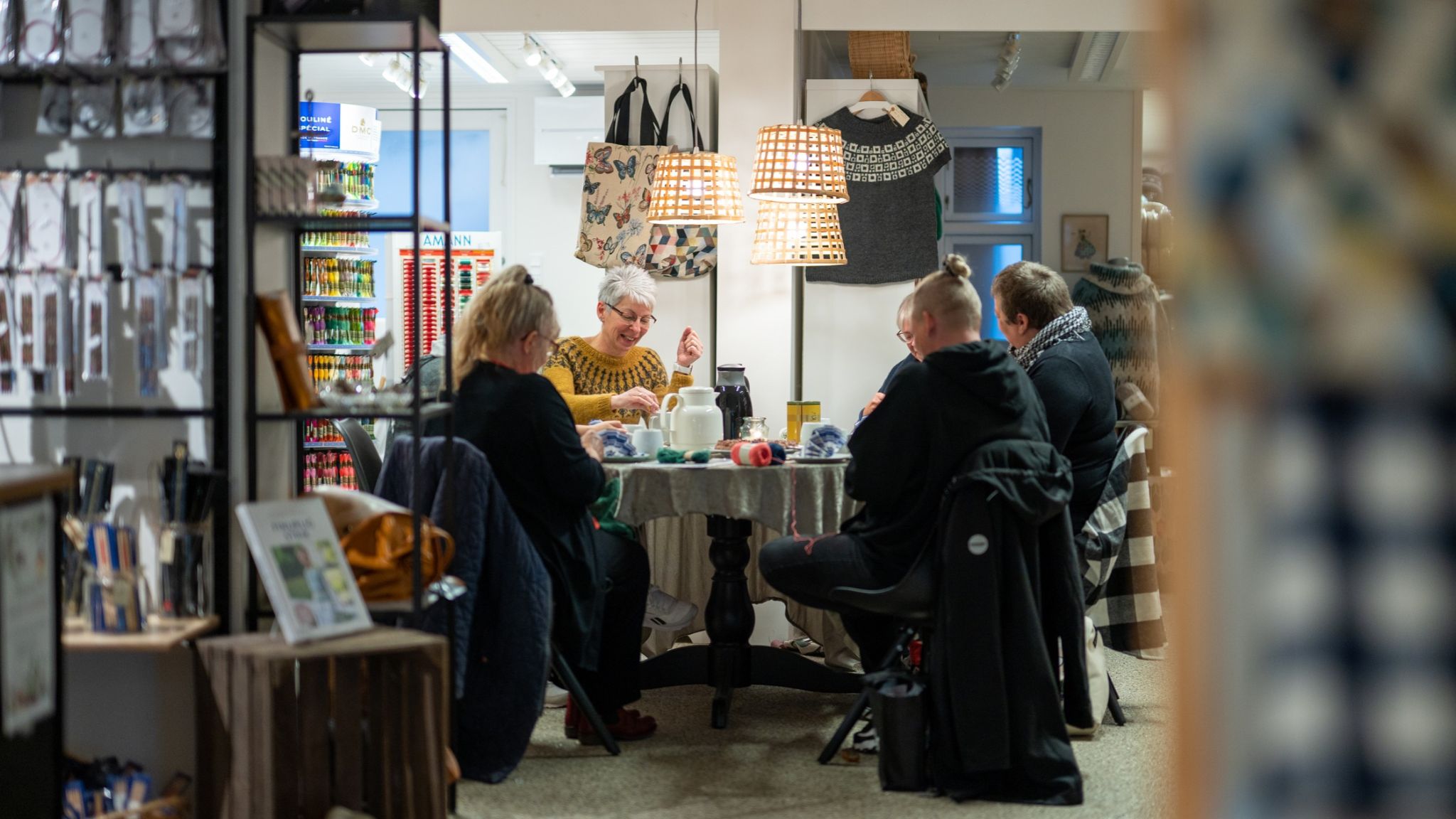Nørklecafé hos Ærøpigen