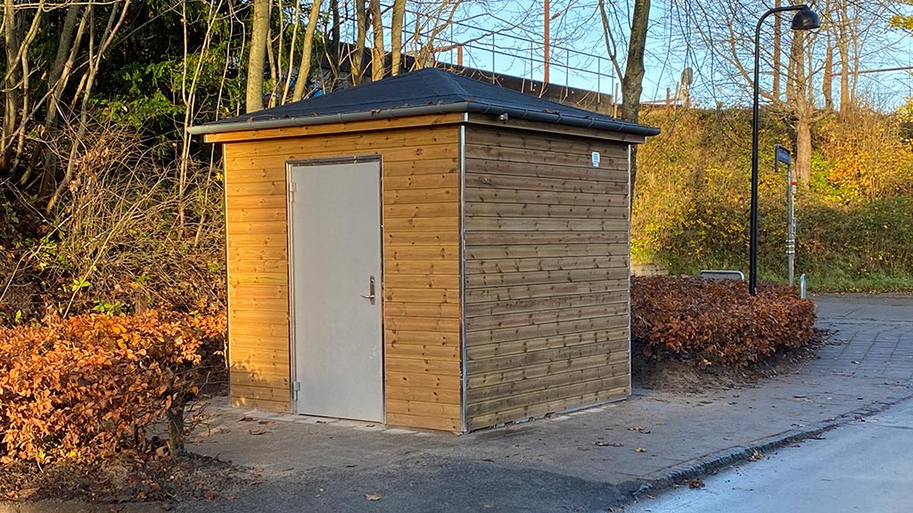 Toilet direkte ved Gendarmstien og 2 km fra Hærvejen