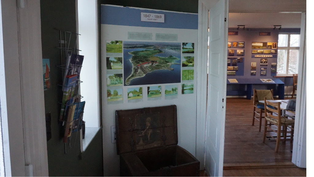 Indgang til museet Det Maritime Kalvø