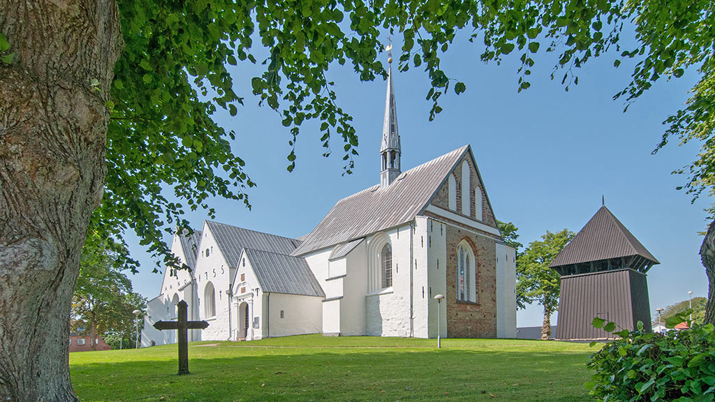 The church, Kliplev Kirke in Sønderjylland