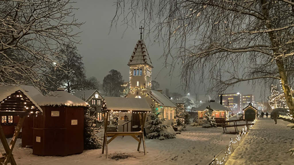 Christmas spirit in Julehjertebyen