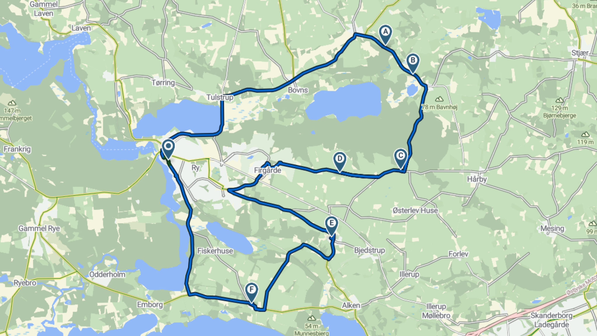 Bike route