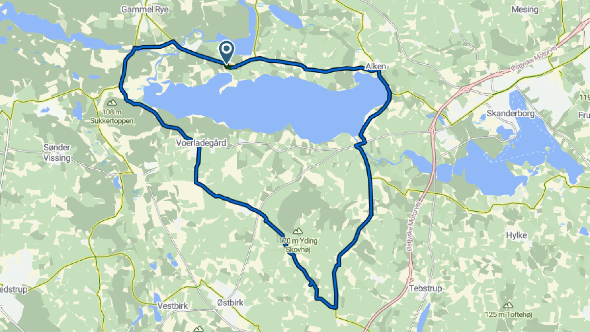 Around Mossø
