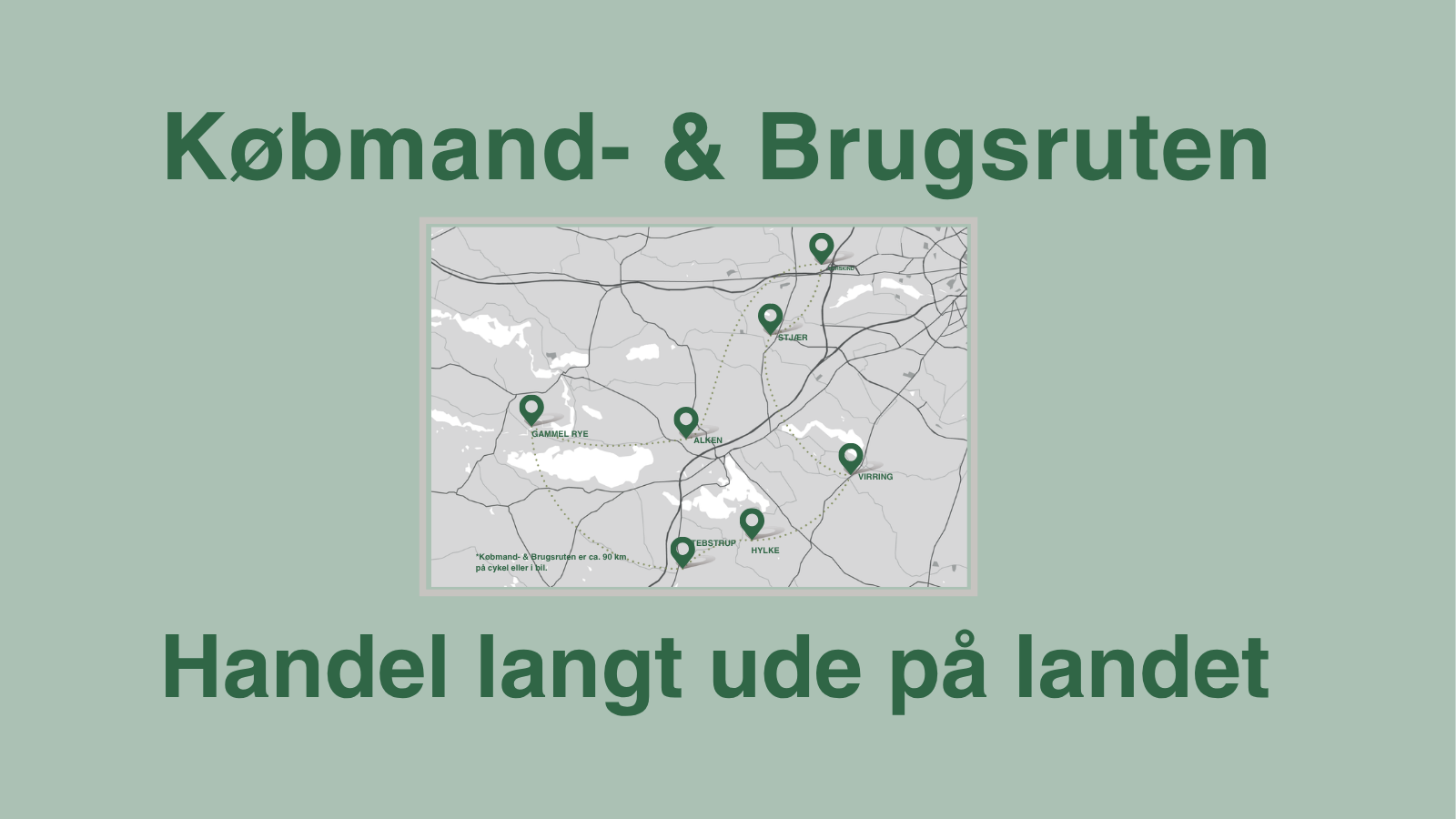 Købmand og brugsruten