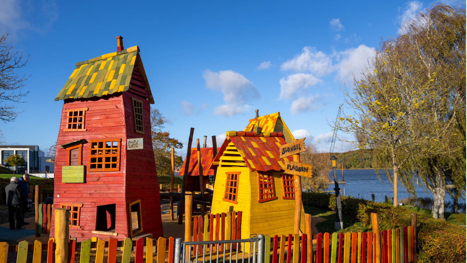 sløngel legeplads - Smuk rute