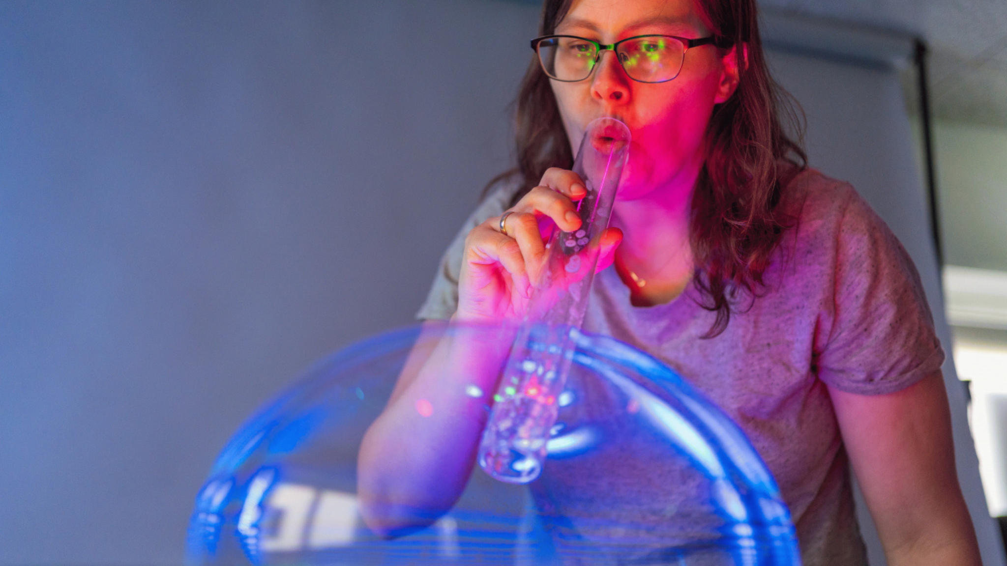 Sæbebobleshow i Kulturhuset Skanderborg
