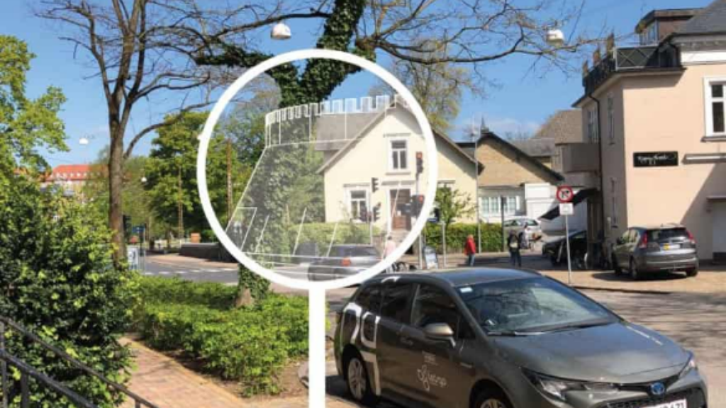 Visualisering af et hus.