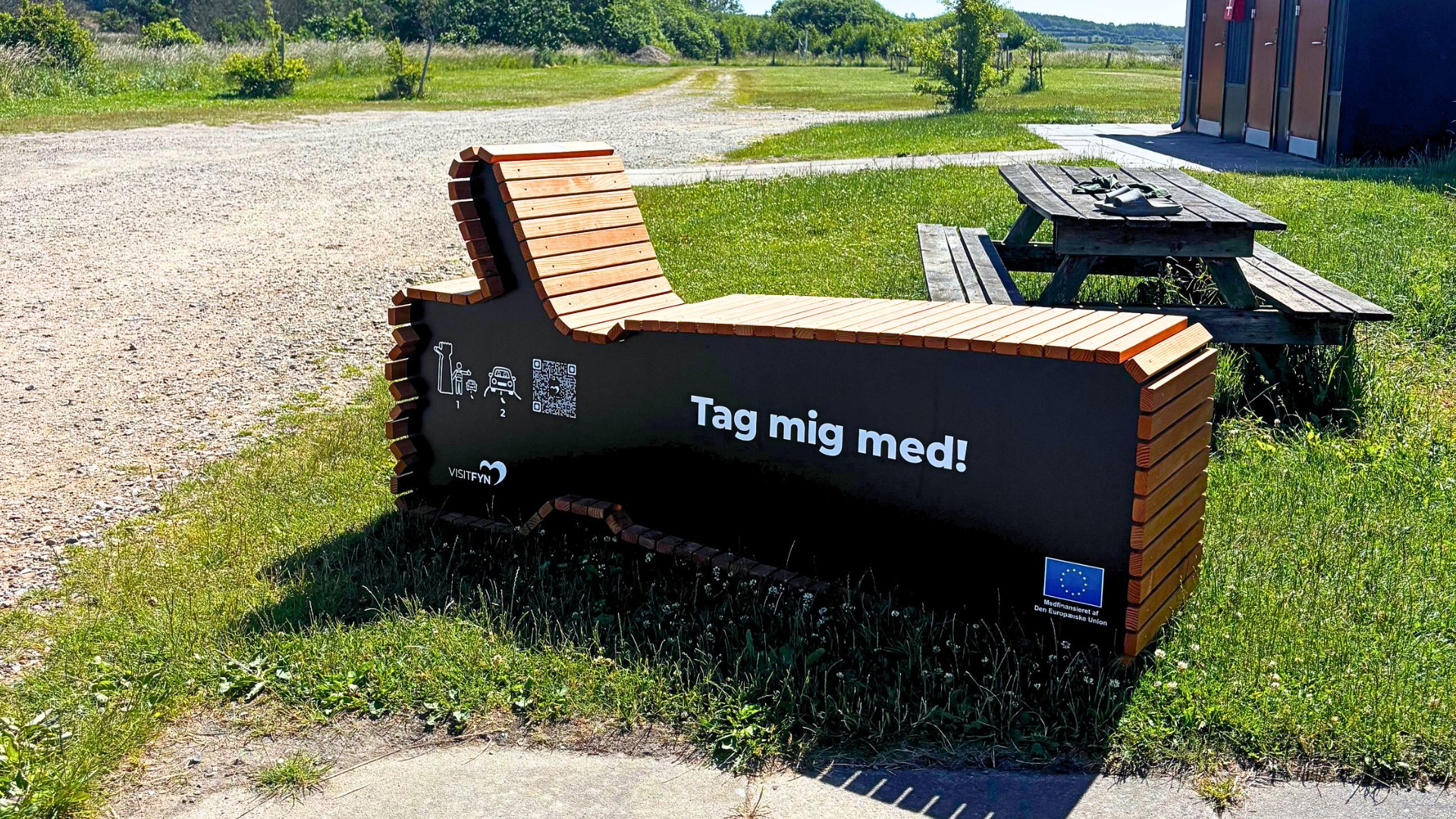 Tag mig med bænk Føns Strand