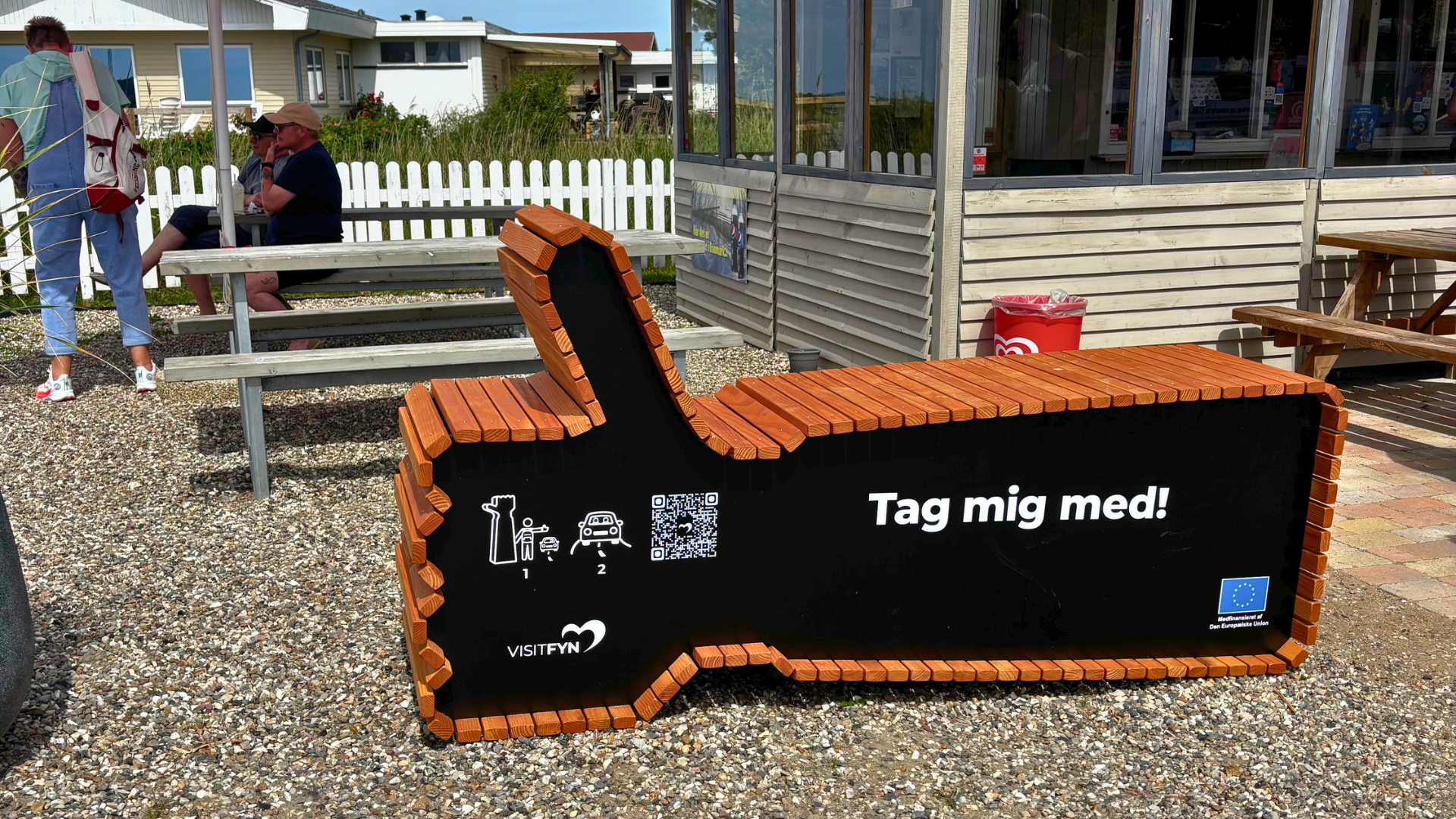 Varbjerg strand tag mig med bænk